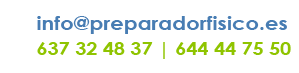 contacto preparador físico contacto preparador físico